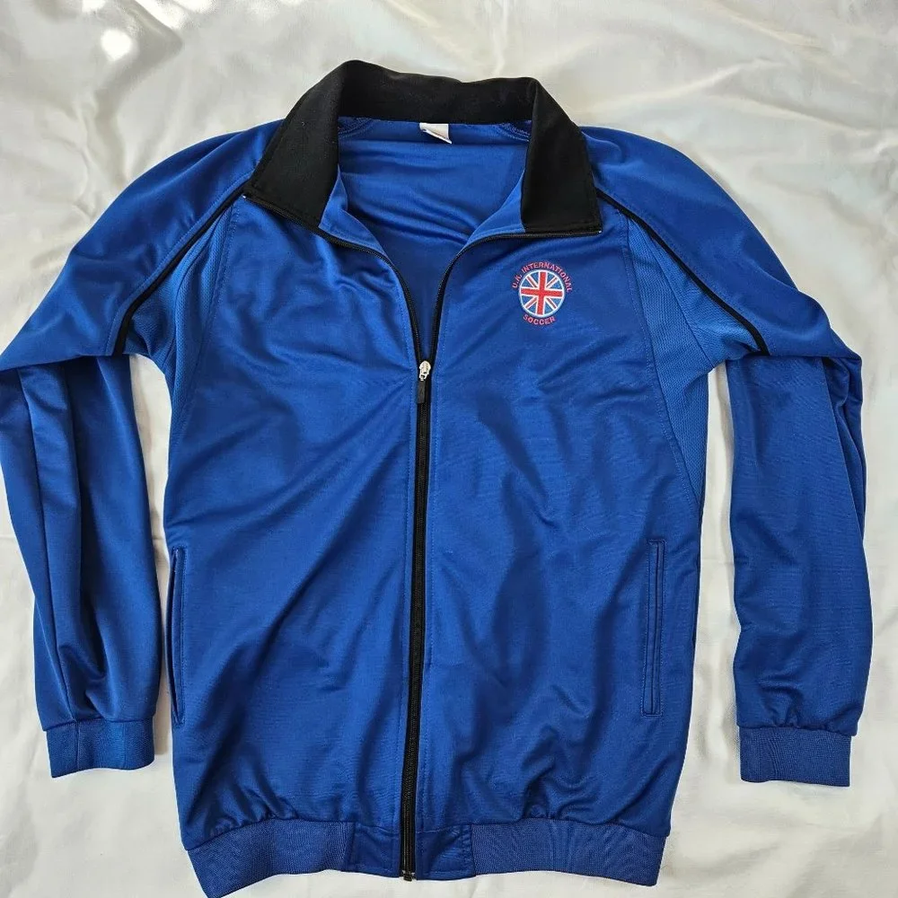 SCORE‎ U.K. international Soccer Zip Up Hoodie, men's L